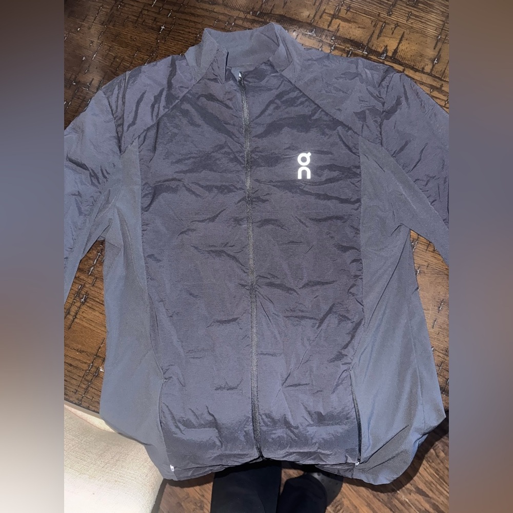 On Running Gray Lightweight Jacket